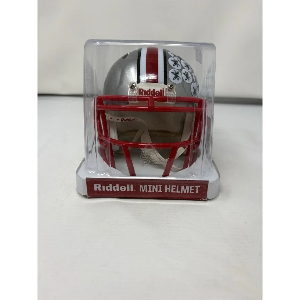 Terry McLarin Signed Auto Riddell Mini Helmet Ohio State Buckeyes Beckett